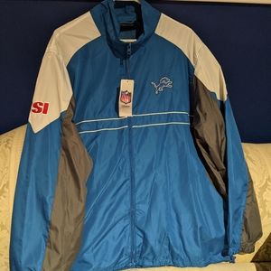 Detroit Lion's windbreaker men's XL